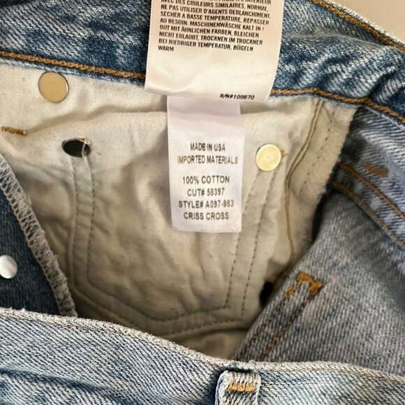 Agolde Criss Cross Upsized Jean Suburbia Summer Wash - Picture 9 of 9